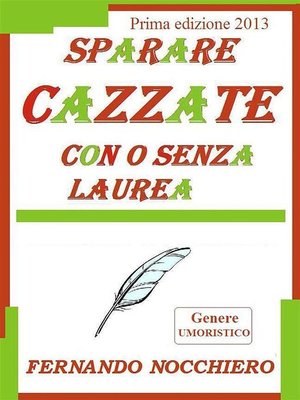 cover image of Sparare cazzate con o senza laurea